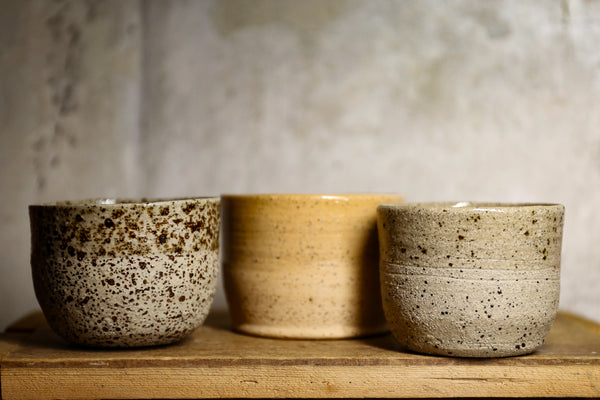 Home Thrown Studio Yunomi Cups 2024